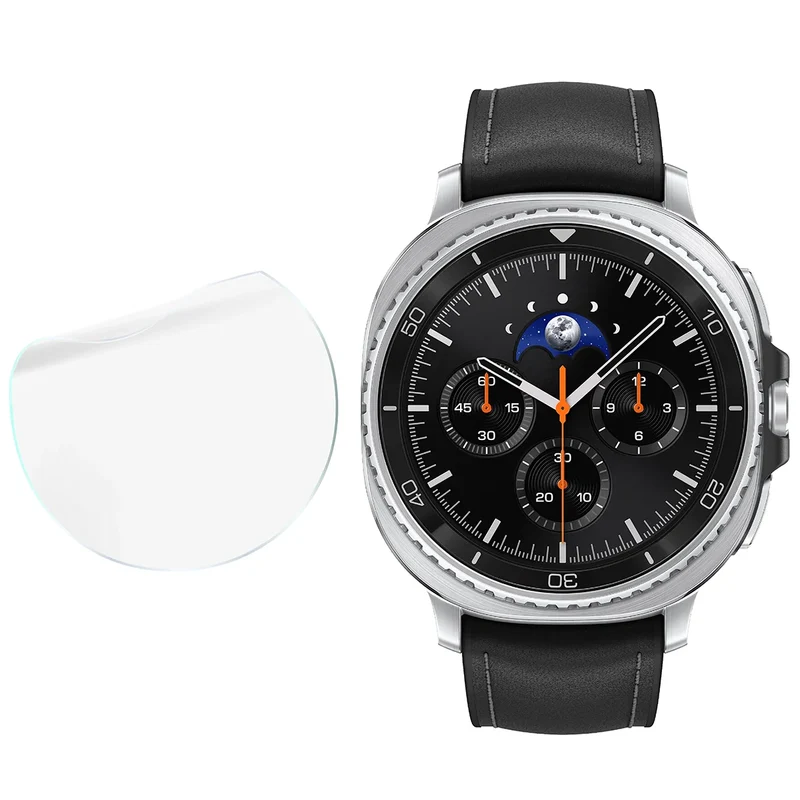 Hydrogel Folie für den Bildschirm für Galaxy Watch 8 Classic 46 mm, Bizon Watch Film Hydrogel Duo, 2 Stück
