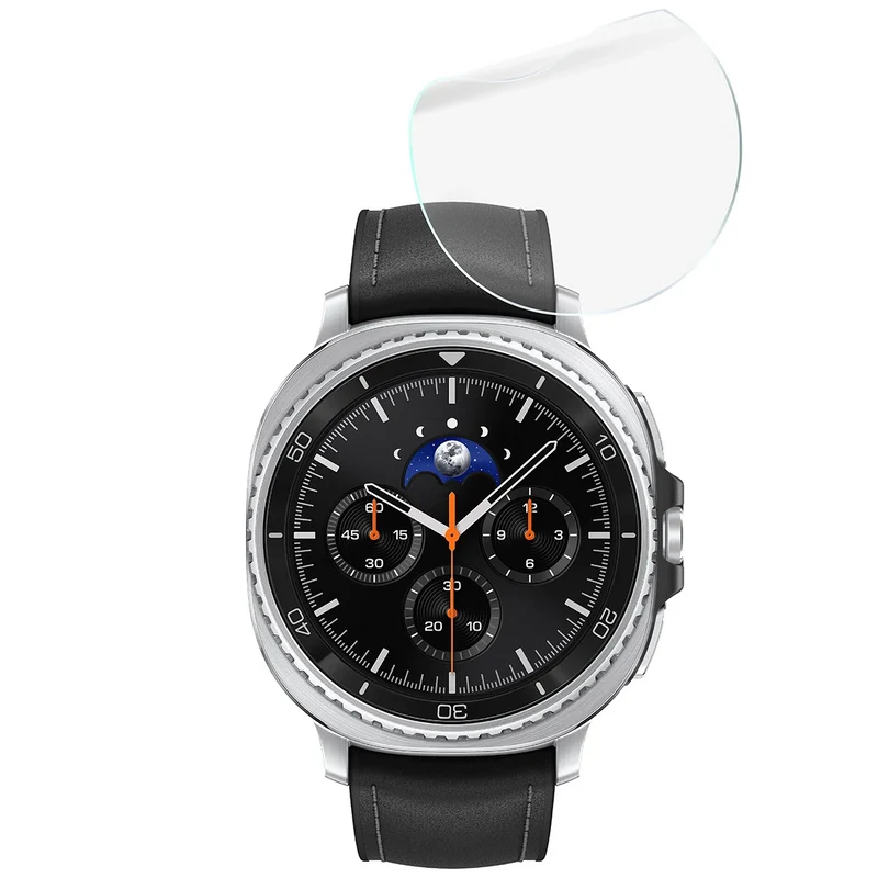 Hydrogel Folie für den Bildschirm für Galaxy Watch 8 Classic 46 mm, Bizon Watch Film Hydrogel Duo, 2 Stück
