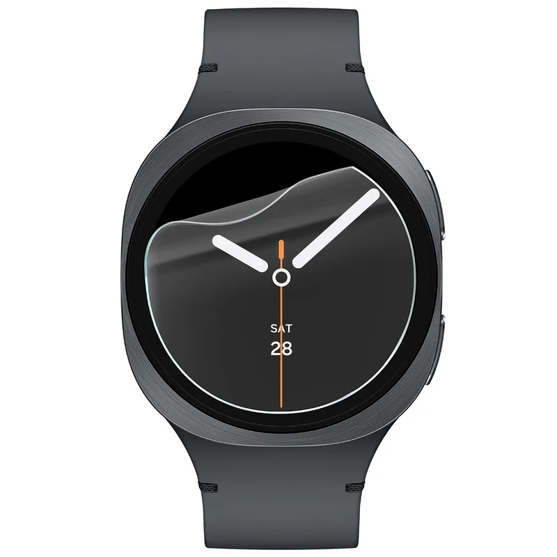 Hydrogel Folie für den Bildschirm für Galaxy Watch 9 / 8 44 mm, Bizon Watch Film Hydrogel Duo, 2 Stück