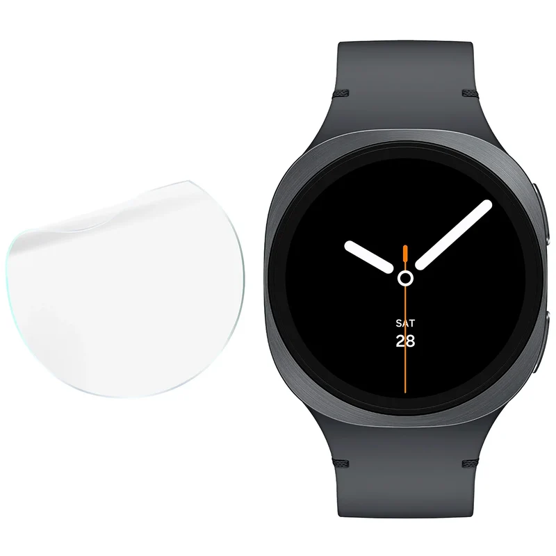 Hydrogel Folie für den Bildschirm für Galaxy Watch 9 / 8 40 mm, Bizon Watch Film Hydrogel Duo, 2 Stück