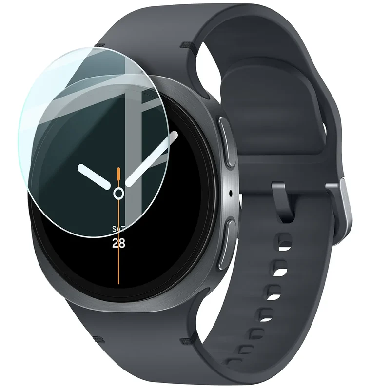 Gehärtetes Glas für Galaxy Watch 9 / 8 40 mm, Bizon Glass Watch Clear, Transparent