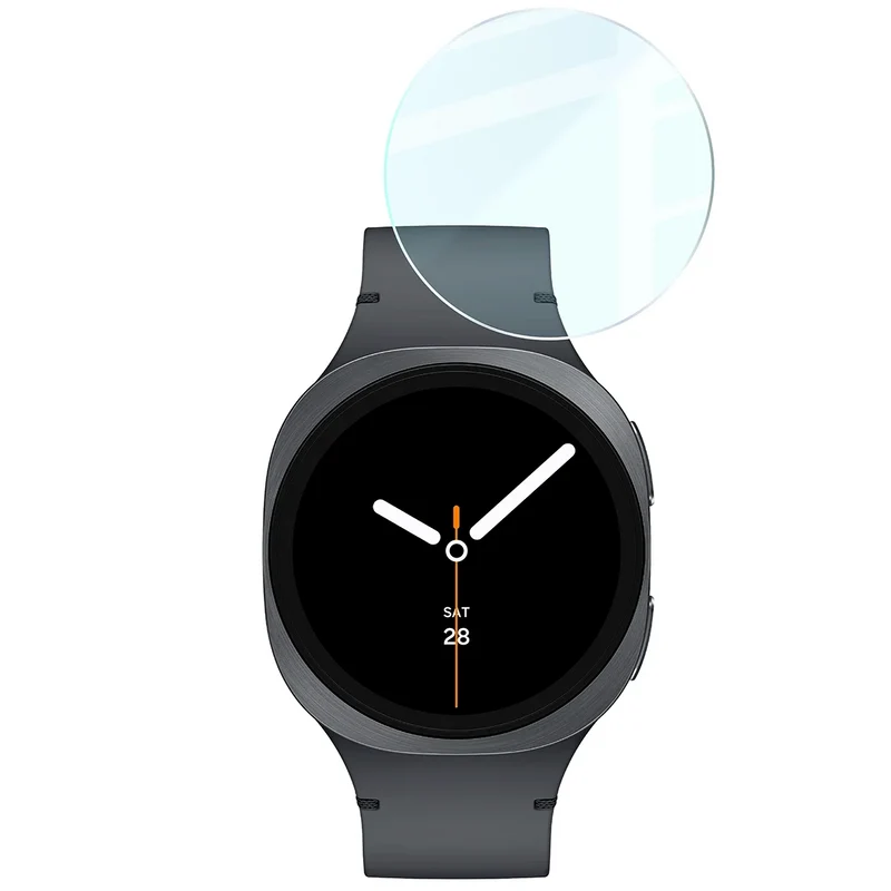 Gehärtetes Glas für Galaxy Watch 9 / 8 40 mm, Bizon Glass Watch Clear, Transparent