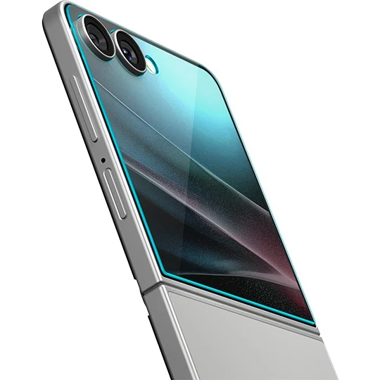 Glas für die Handyhülle für Galaxy Z Flip8 / Flip7, Spigen Glas.tR EZ Fit 2-Pack, Transparent