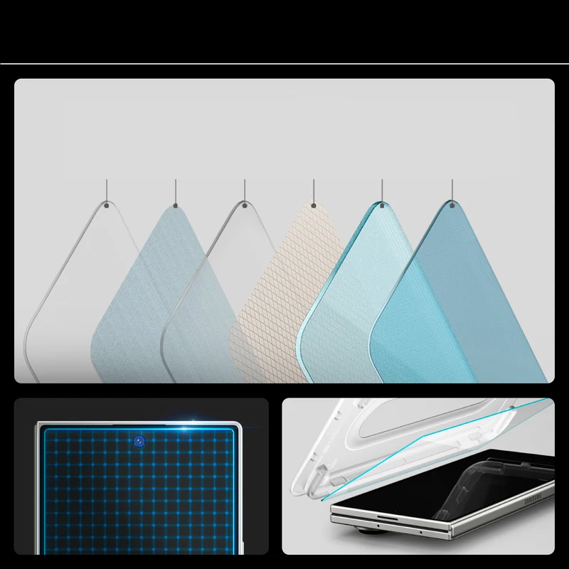 Glas für die Handyhülle für Galaxy Z Fold8 Ultra / Fold7, Spigen Glas.tR EZ Fit 2-Pack
