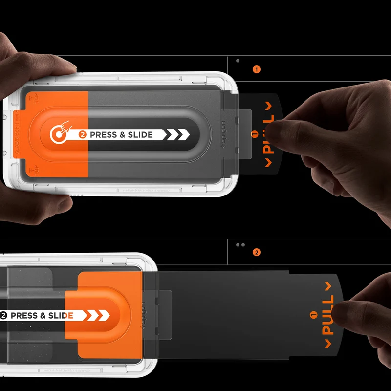 Glas für die Handyhülle für Galaxy Z Fold8 Ultra / Fold7, Spigen Glas.tR EZ Fit 2-Pack