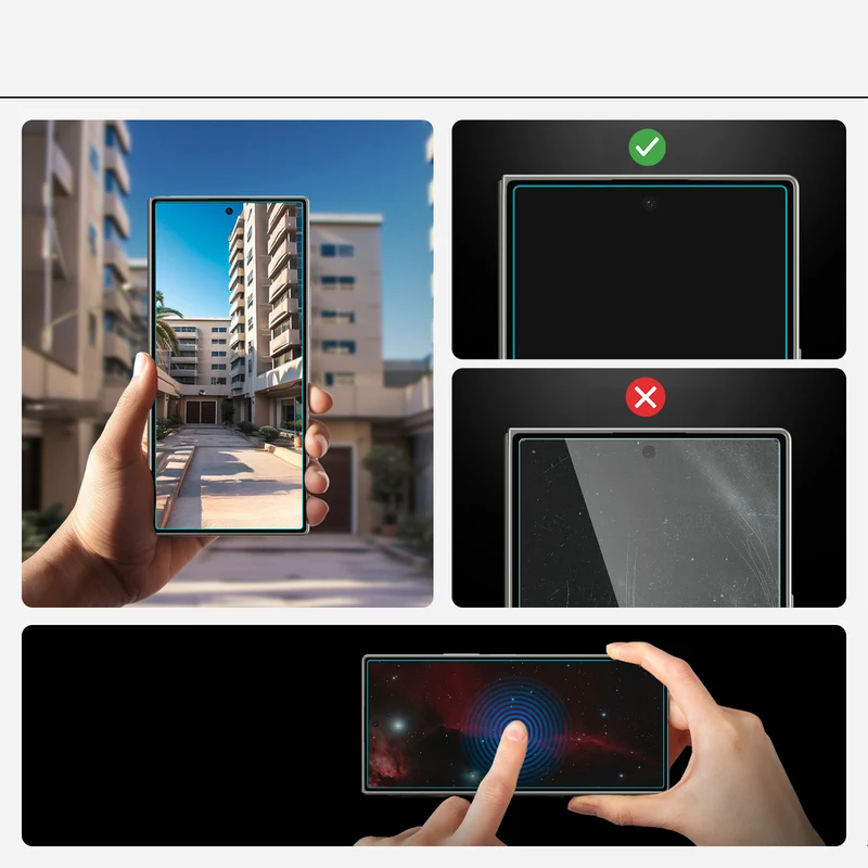 Glas für die Handyhülle für Galaxy Z Fold8 Ultra / Fold7, Spigen Glas.tR EZ Fit 2-Pack